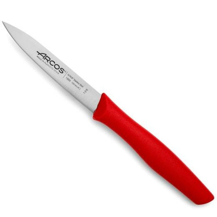 Cuchillo Arcos Rojo Acero Inoxidable Polipropileno (36 Unidades) 1