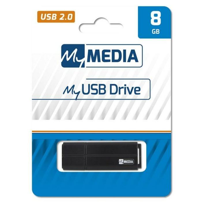 Memoria USB MyMedia Negro 8 GB 1
