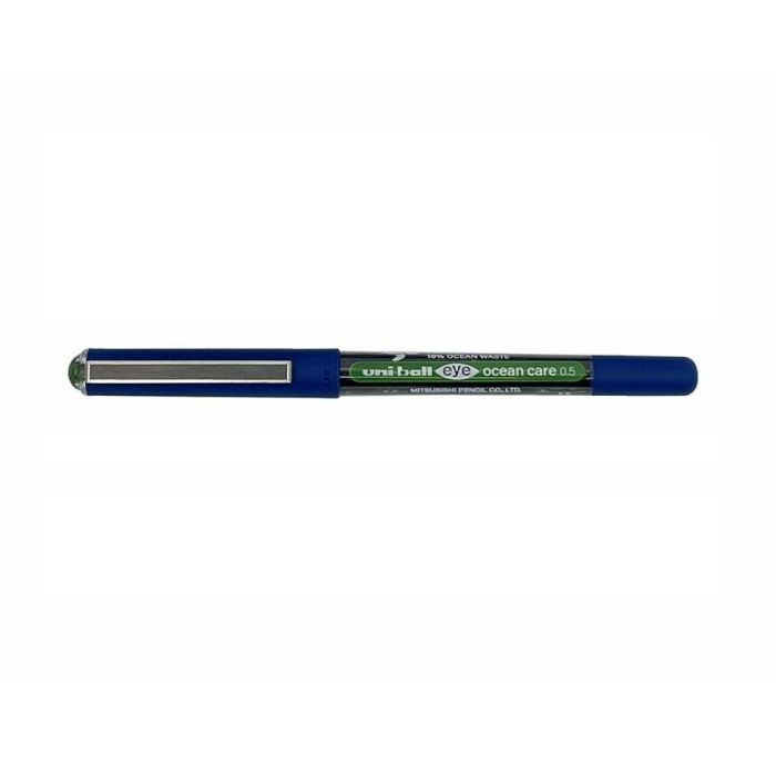 Boligrafo de tinta líquida Uni-Ball Eye Ocean Care 0,5 mm Verde (12 Unidades) 1