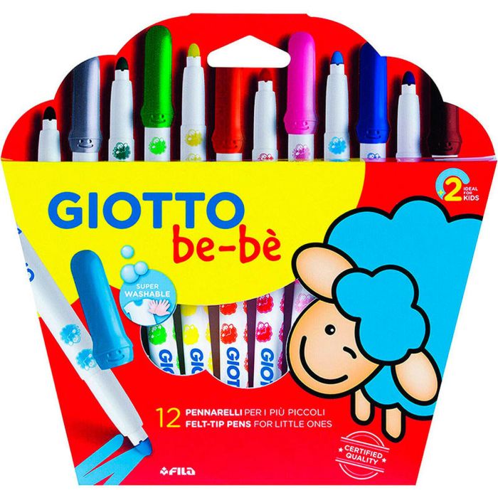 Set de Rotuladores Giotto BE-BÉ Multicolor (6 Unidades) 1