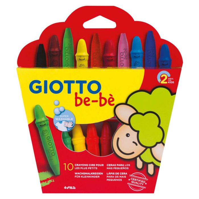 Ceras de colores Giotto BE-BÉ Multicolor (6 Unidades) 1