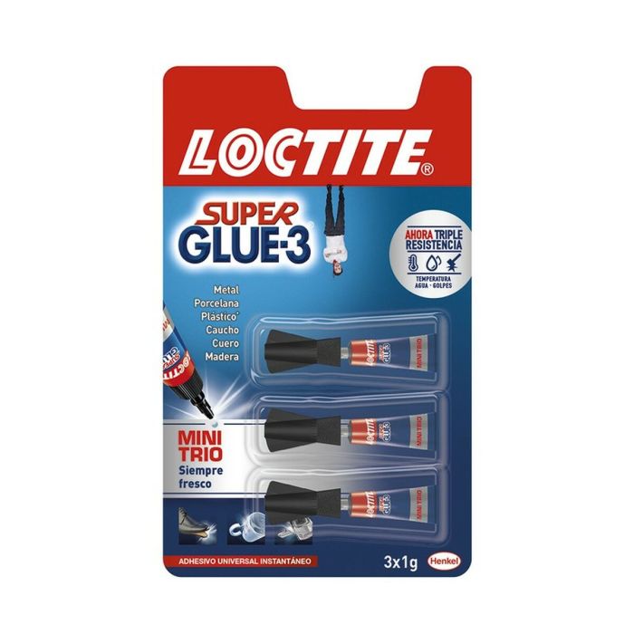 Adhesivo Instantáneo Loctite Super Glue-3 Mini (12 Unidades) 1