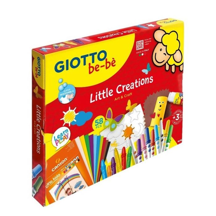 Set de Dibujo Giotto BE-BÉ Little Creations Multicolor (6 Unidades) 1