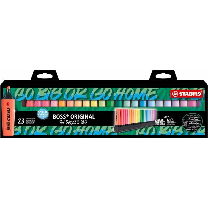 Set de Marcadores Fluorescentes Stabilo Boss Snooze Multicolor (5 Unidades) 1