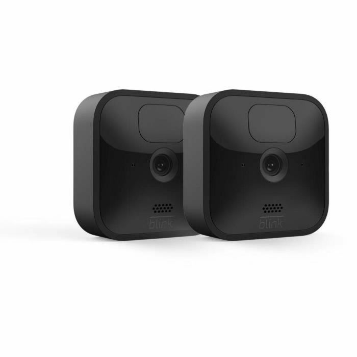 Cámara exterior de 2 cámaras - BLINK HOME SECURITY - Negra Cámara exterior de 2 cámaras - BLINK HOME SECURITY - Negra