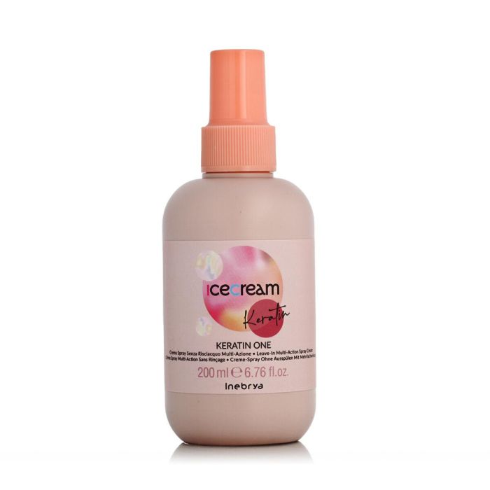 Acondicionador Inebrya Ice Cream Keratin One 200 ml 1