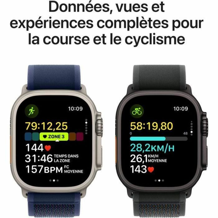 Apple Watch Ultra 2 GPS + Cellular 49 mm Caja Titanio Negro Correa Milanese Loop Titanio Negro Talla L 3 Apple Watch Ultra 2 GPS + Cellular 49 mm Caja Titanio Negro Correa Milanese Loop Titanio Negro Talla L 3