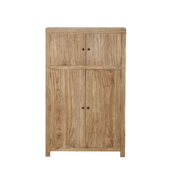 Armario MIRÓ 100 x 40 x 160 cm Natural madera de mindi Armario MIRÓ 100 x 40 x 160 cm Natural madera de mindi