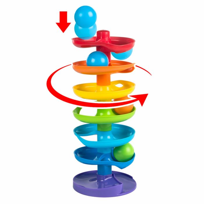 Espiral de Actividades PlayGo Rainbow 15 x 37 x 15,5 cm 4 Unidades 2