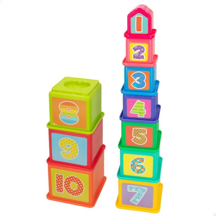 Bloques Apilables PlayGo 10,2 x 50,8 x 10,2 cm 4 Unidades 5