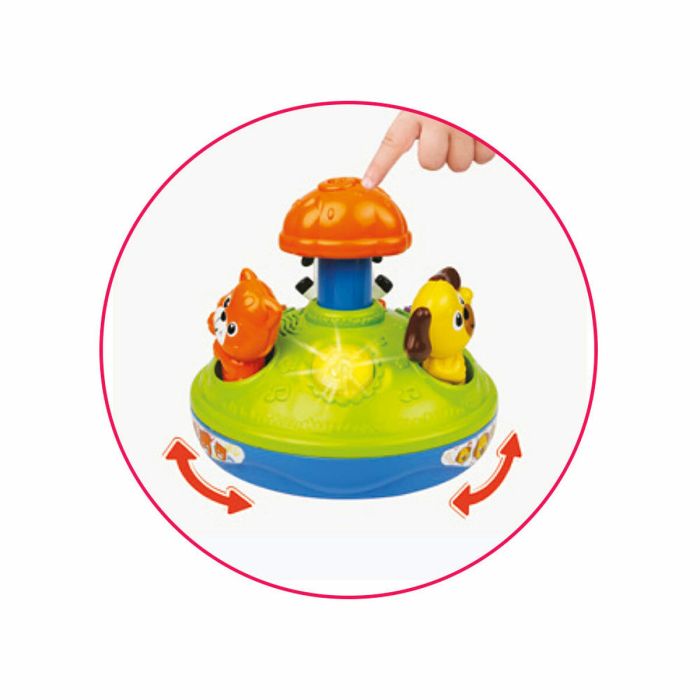 Juguete Interactivo para Bebés Winfun Animales 18 x 15 x 18 cm (6 Unidades) 3