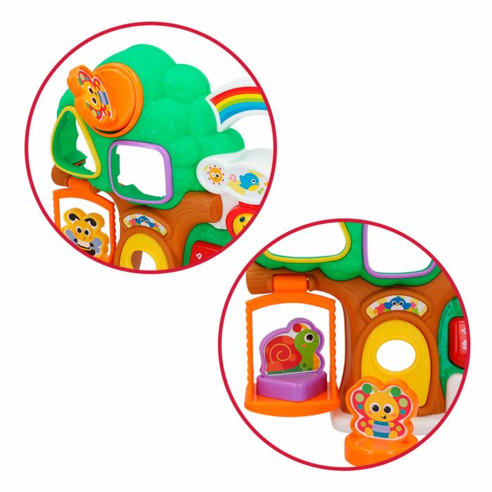 Juguete Interactivo para Bebés Winfun Casa 32 x 24,5 x 7 cm (6 Unidades) 3