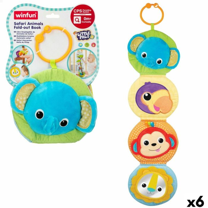 Libro de peluche Winfun 17 x 67 x 4,5 cm (6 Unidades) 0 Libro de peluche Winfun 17 x 67 x 4,5 cm (6 Unidades) 0