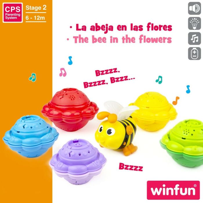 Bloques Apilables Winfun Abeja 13 x 35,5 x 13 cm 2 Unidades 4