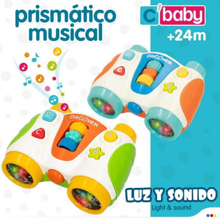 Juguete Interactivo para Bebés Colorbaby Prismáticos 13,5 x 6 x 10,5 cm (6 Unidades) 5