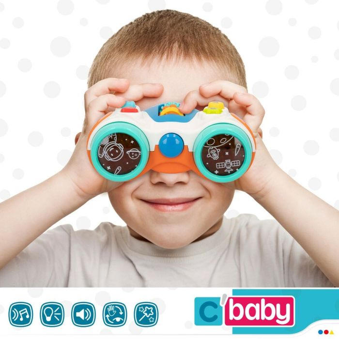 Juguete Interactivo para Bebés Colorbaby Prismáticos 13,5 x 6 x 10,5 cm (6 Unidades) 2