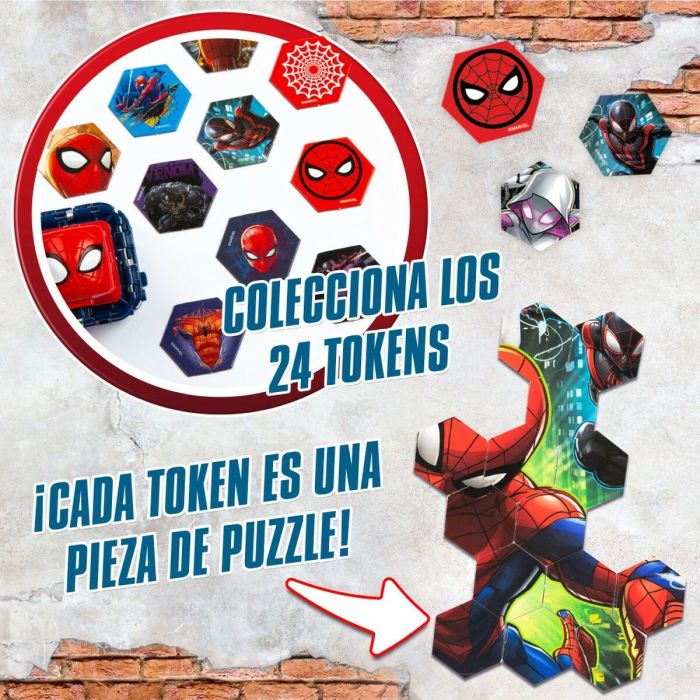 Juego de habilidad Spider-Man Battle Cubes (12 Unidades) 4