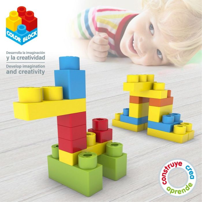 Juego de Construcción Color Block Basic Cubo 35 Piezas (6 Unidades) 5