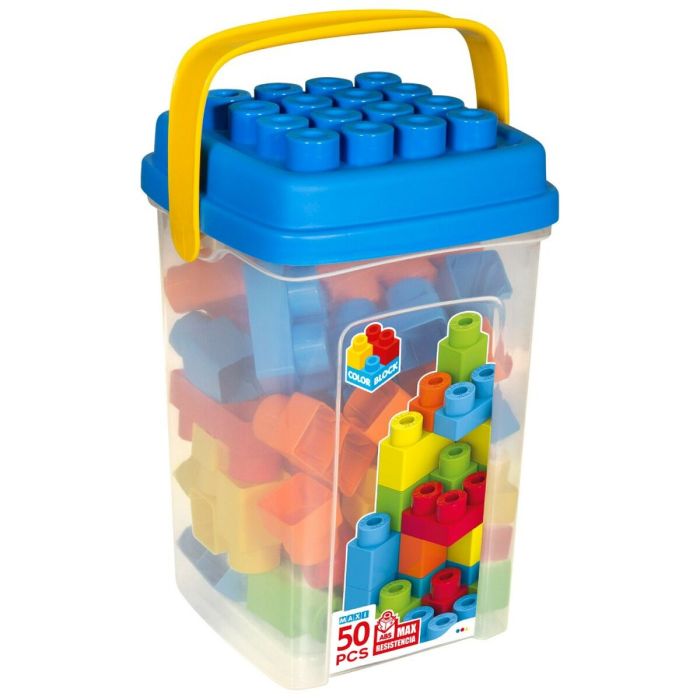 Juego de Construcción Color Block Basic Cubo 50 Piezas (6 Unidades) 5