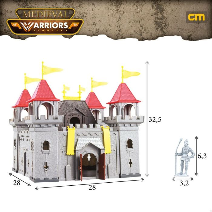 Juego de Construcción Colorbaby Medieval Fighters 25 Piezas (4 Unidades) 1