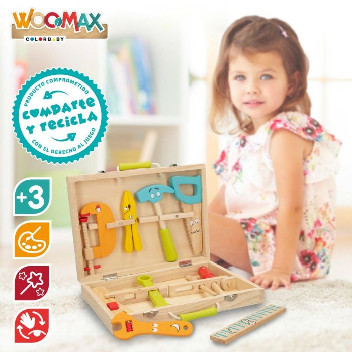 Juego de herramientas para niños Woomax 11 Piezas 2 Unidades 3