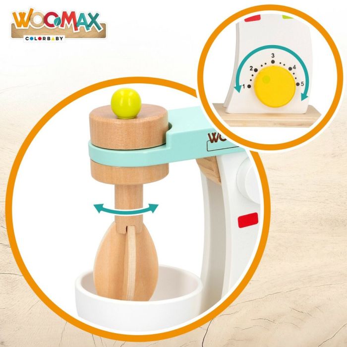 Cafetera de juguete Woomax 6 Piezas 10 x 16 x 17 cm (6 Unidades) 