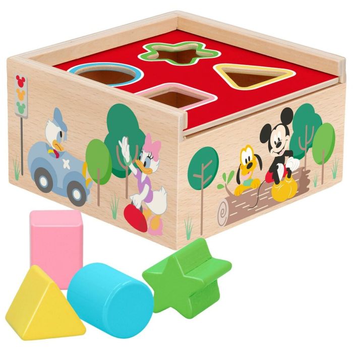 Puzzle Infantil de Madera Disney 5 Piezas 13,5 x 7,5 x 13 cm (6 Unidades) 6