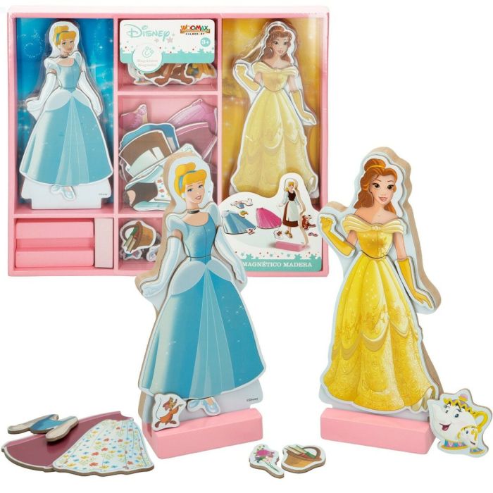 Figuras Princesses Disney 9 x 20,5 x 1,2 cm 45 Piezas 4 Unidades 6