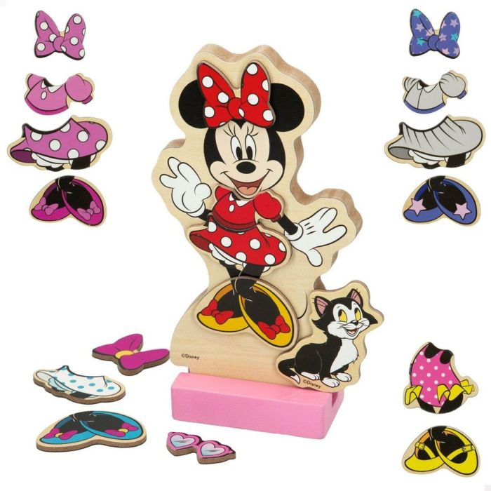 Juego de Madera Disney Minnie Mouse 1