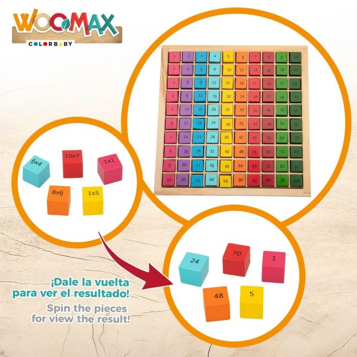 Juego de habilidad Woomax 101 Piezas 19 x 2 x 19 cm (6 Unidades) 4
