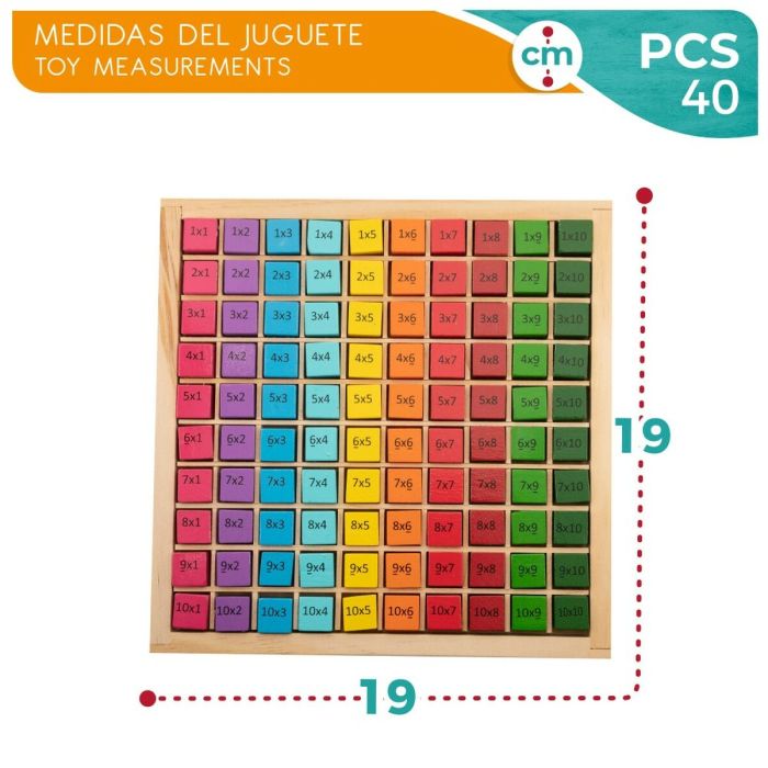 Juego de habilidad Woomax 101 Piezas 19 x 2 x 19 cm (6 Unidades) 2