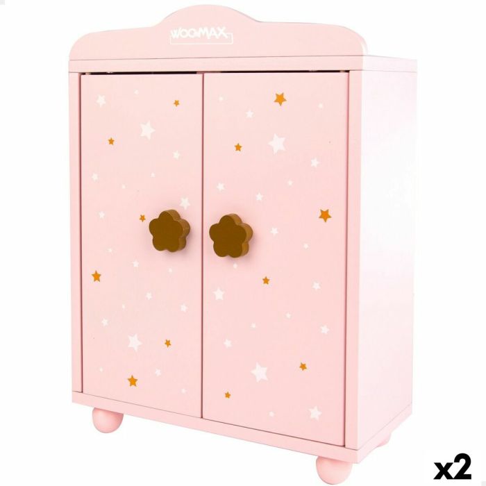 Armario Woomax Muñecas Rosa Armario Woomax Muñecas Rosa