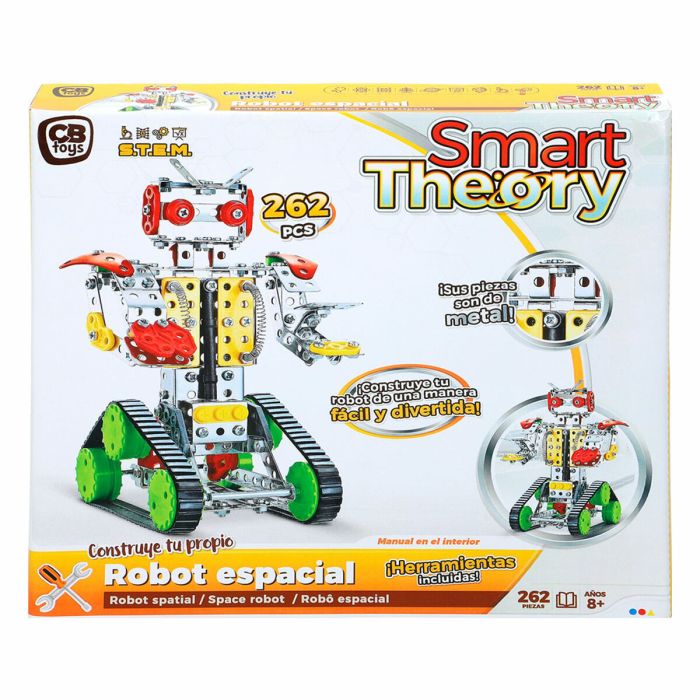 Juego de Construcción Colorbaby Smart Theory 262 Piezas Robot (6 Unidades) 1