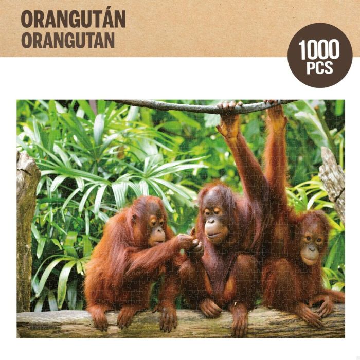 Puzzle Colorbaby Orangutan 6 Unidades 68 x 50 x 0,1 cm 5