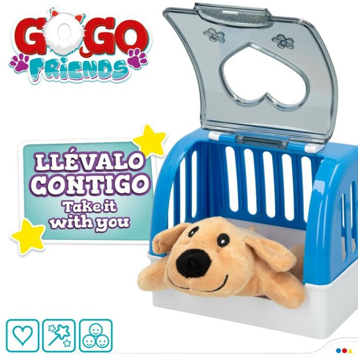 Mascota de Peluche GoGo Friends 18,5 x 15,5 x 13 cm (8 Unidades) 3