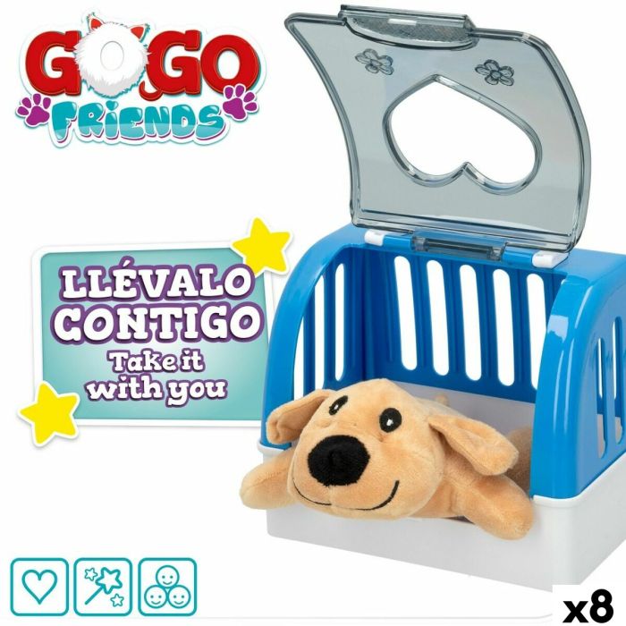 Mascota de Peluche GoGo Friends 18,5 x 15,5 x 13 cm (8 Unidades) 7