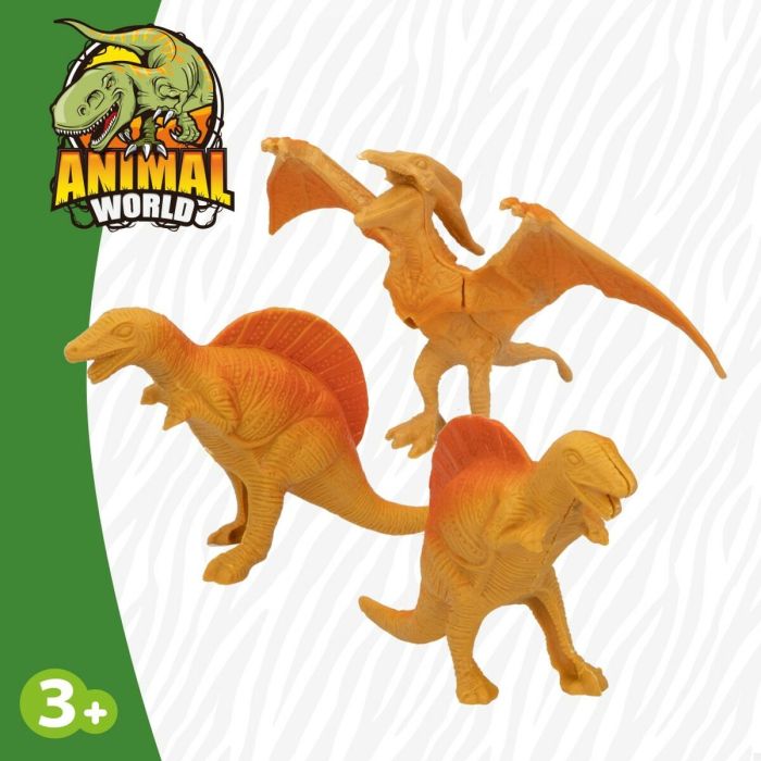 Set de Dinosaurios Colorbaby 4 Piezas 6 Unidades 23 x 16,5 x 8 cm Dinosaurios 4