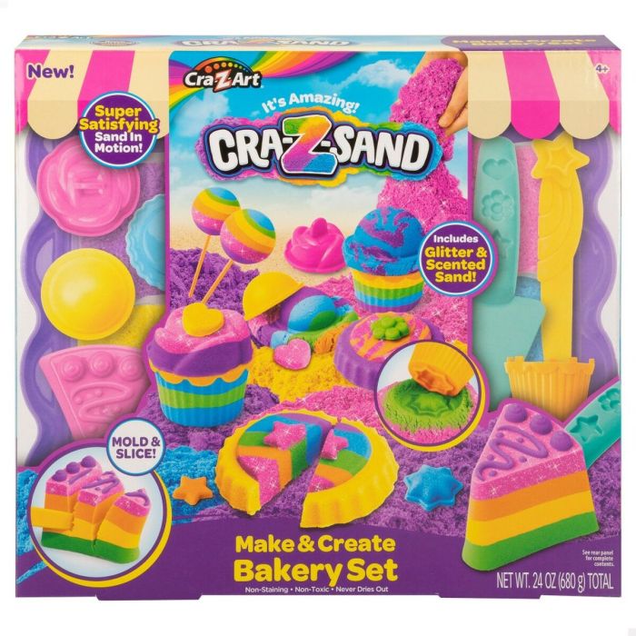 Set de Manualidades Cra-Z-Art Cra-Z-Sand Bakery Plástico Arena 2