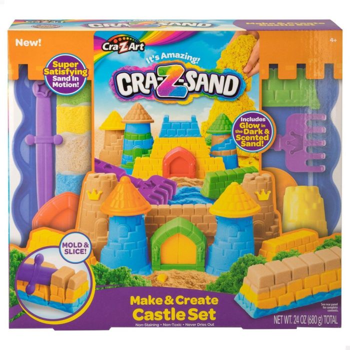 Set de Manualidades Cra-Z-Art Cra-Z-Sand Castle Plástico Arena 2