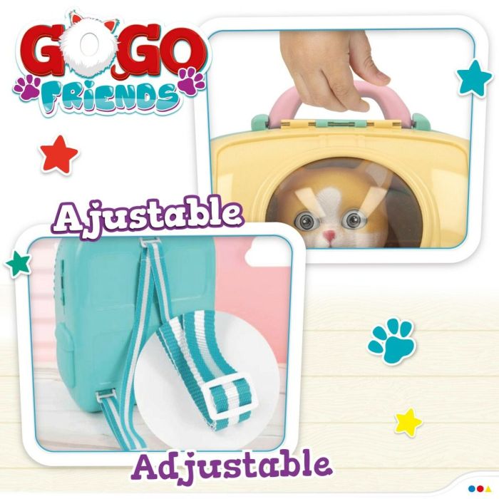 Mochila para Mascotas Colorbaby GoGo Friends Juguete 39,5 x 43 x 17 cm (6 Unidades) 3