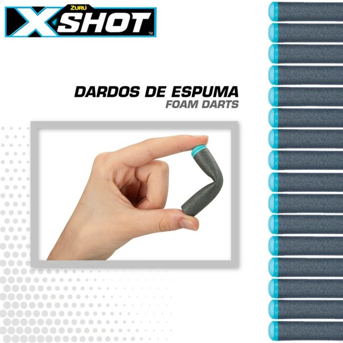 Dardos Zuru X-Shot 100 Piezas 1,3 x 6,7 x 1,3 cm (12 Unidades) 1