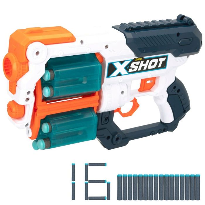 Pistola de Dardos Zuru X-Shot Excel Xcess TK-12 30 x 19 x 5 cm 6 Unidades 6