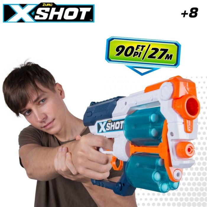 Pistola de Dardos Zuru X-Shot Excel Xcess TK-12 30 x 19 x 5 cm 6 Unidades 5