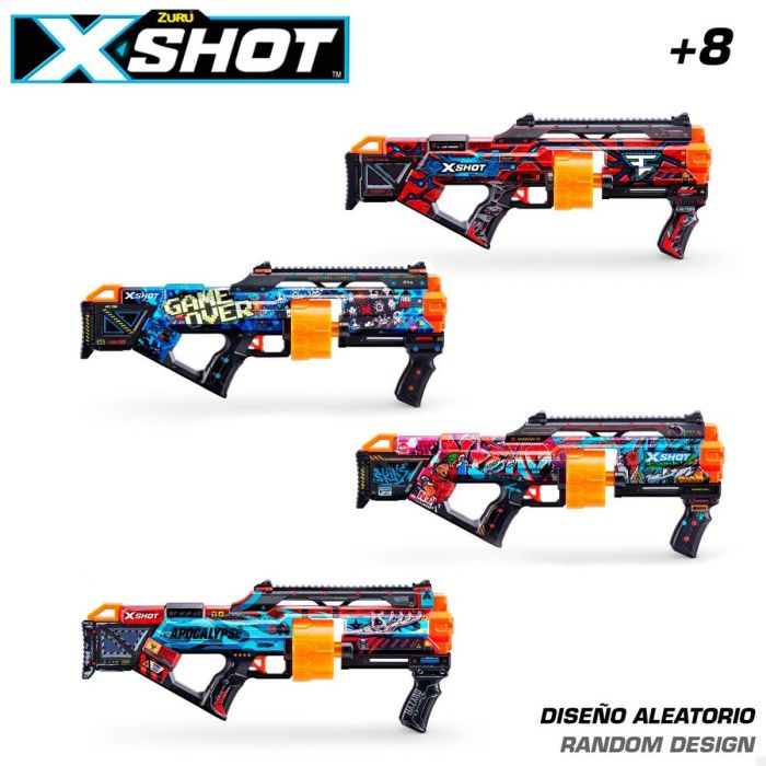 Pistola de Dardos Zuru X-Shot Last Stand 58,5 x 23,5 x 9 cm (6 Unidades) 4