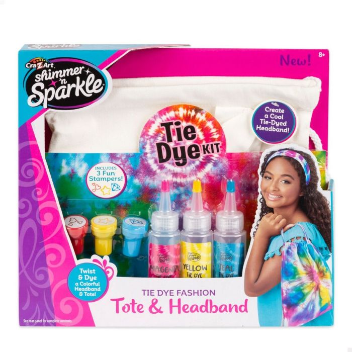 Juego de Manualidades Cra-Z-Art SHIMMER N SPARKLE-SET TIE&DYE 4 Unidades 6