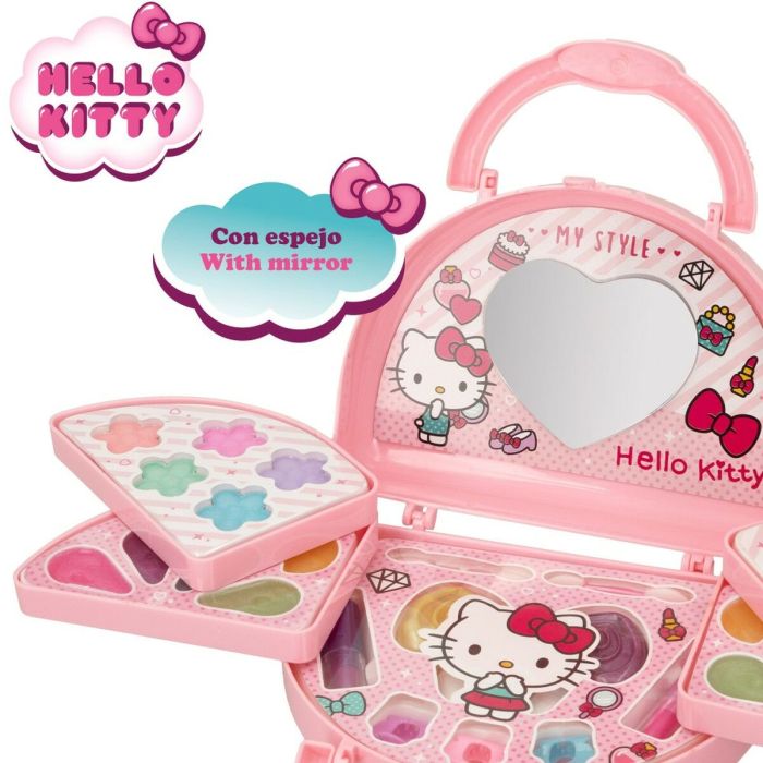 Set de Maquillaje Infantil Hello Kitty 15 x 11,5 x 5,5 cm 6 Unidades 4
