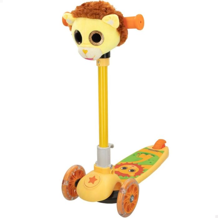 Patinete Scooter K3yriders Lion Amarillo 4 Unidades 3