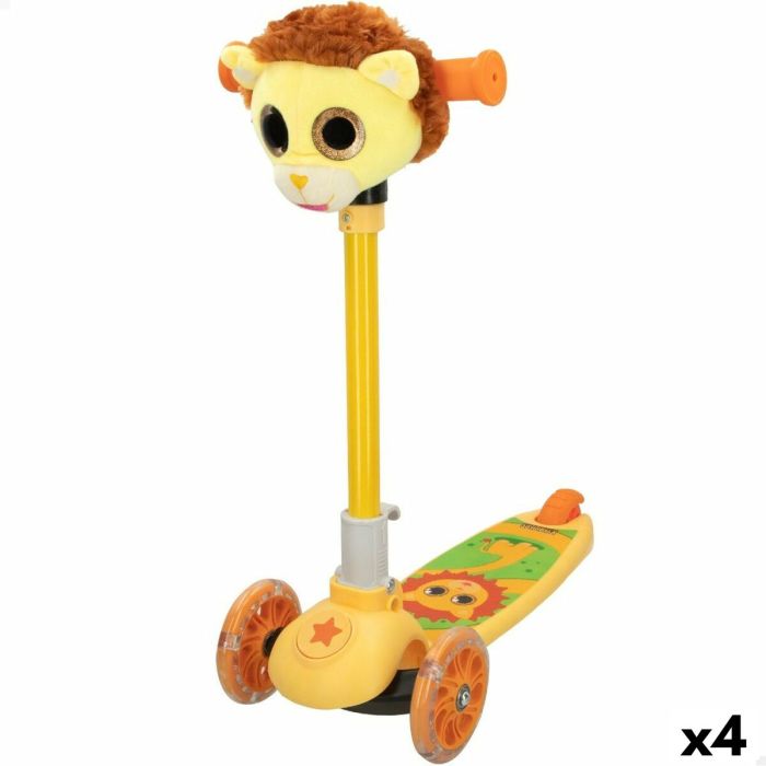 Patinete Scooter K3yriders Lion Amarillo 4 Unidades Patinete Scooter K3yriders Lion Amarillo 4 Unidades
