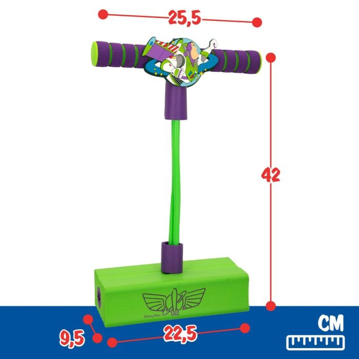 Saltador pogo Toy Story Verde Infantil 3D (4 Unidades) 1