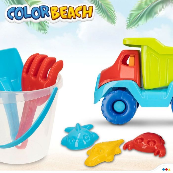 Set de Juguetes de Playa Colorbaby Polipropileno (8 Unidades) 2